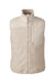 Spyder S17965 Mens Venture Sherpa Full Zip Vest Natural Flat Front