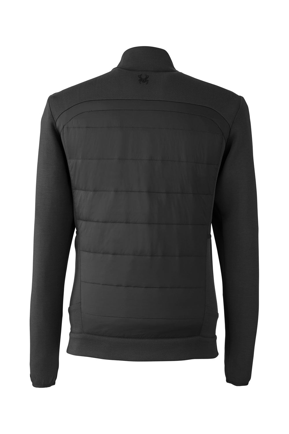 Spyder S17977 Mens Impact Full Zip Jacket Black Flat Back
