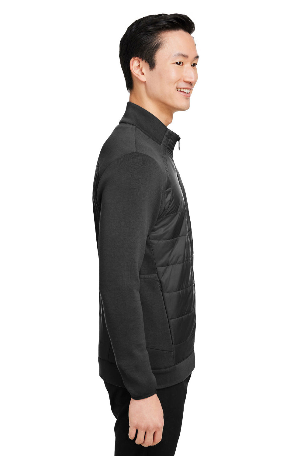 Spyder S17977 Mens Impact Full Zip Jacket Black Model Side