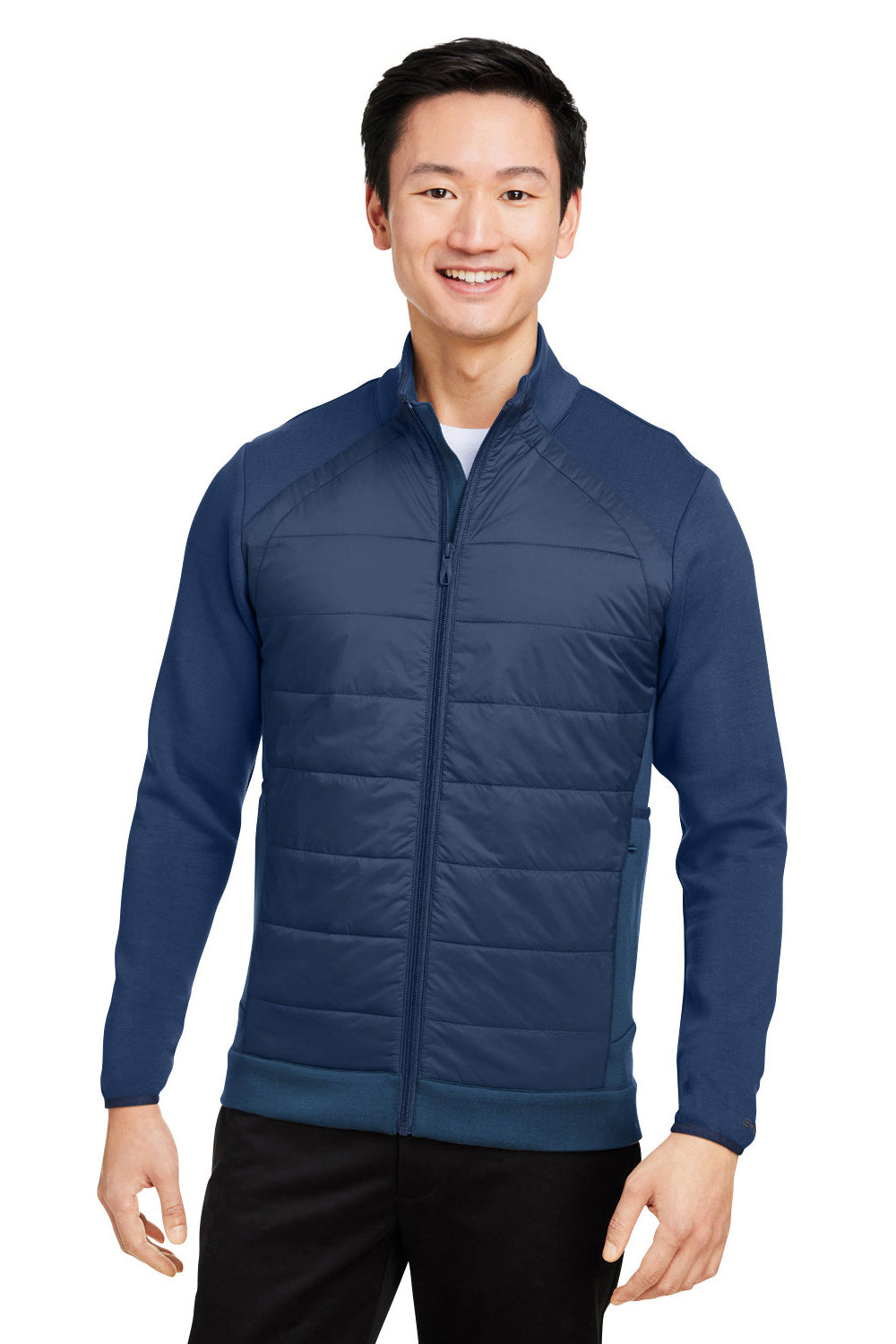 Spyder S17977 Mens Impact Full Zip Jacket Frontier Blue Model Front