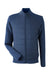 Spyder S17977 Mens Impact Full Zip Jacket Frontier Blue Flat Front