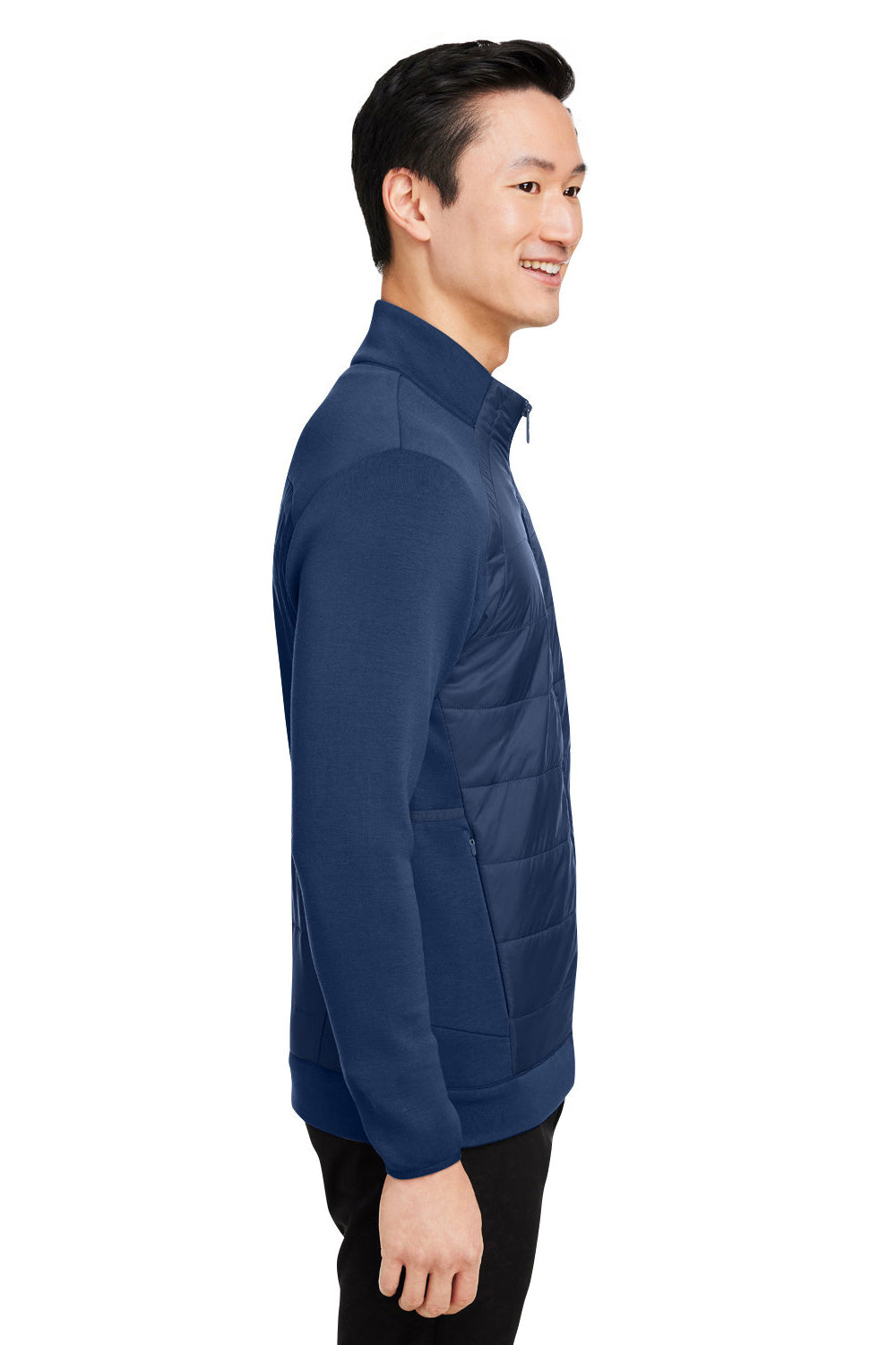 Spyder S17977 Mens Impact Full Zip Jacket Frontier Blue Model Side