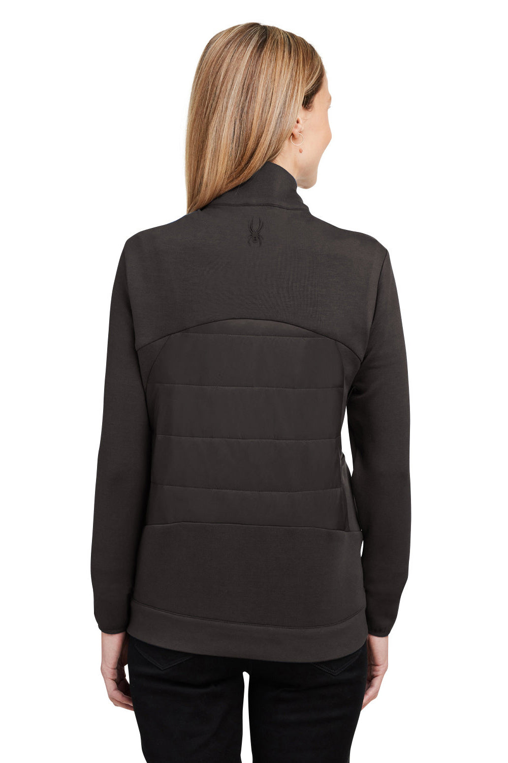 Spyder S17978 Womens Impact Full Zip Jacket Black Model Back