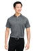 Spyder S17979 Mens Mission Blade Short Sleeve Polo Shirt Polar Grey Model Front