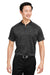 Spyder S17979 Mens Mission Blade Short Sleeve Polo Shirt Black Model Front