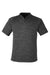 Spyder S17979 Mens Mission Blade Short Sleeve Polo Shirt Black Flat Front