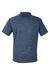 Spyder S17979 Mens Mission Blade Short Sleeve Polo Shirt Frontier Blue Flat Back