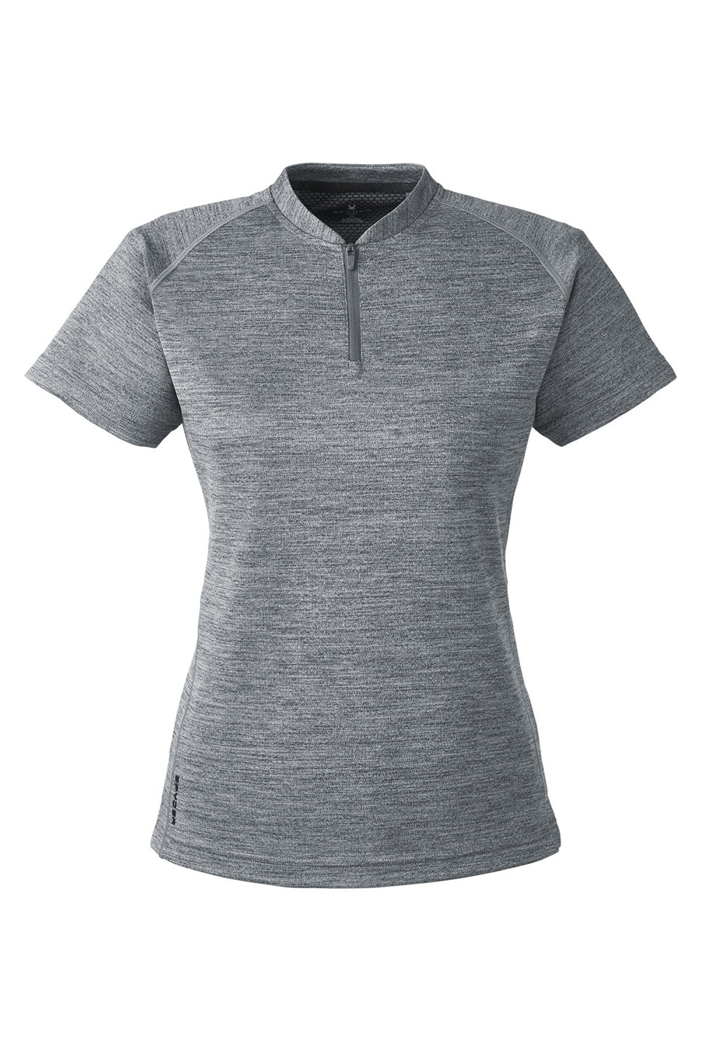 Spyder S17980 Womens Mission Blade Short Sleeve Polo Shirt Polar Grey Flat Front