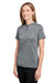 Spyder S17980 Womens Mission Blade Short Sleeve Polo Shirt Polar Grey Model 3q