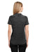 Spyder S17980 Womens Mission Blade Short Sleeve Polo Shirt Black Model Back