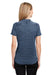 Spyder S17980 Womens Mission Blade Short Sleeve Polo Shirt Frontier Blue Model Back