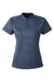 Spyder S17980 Womens Mission Blade Short Sleeve Polo Shirt Frontier Blue Flat Front