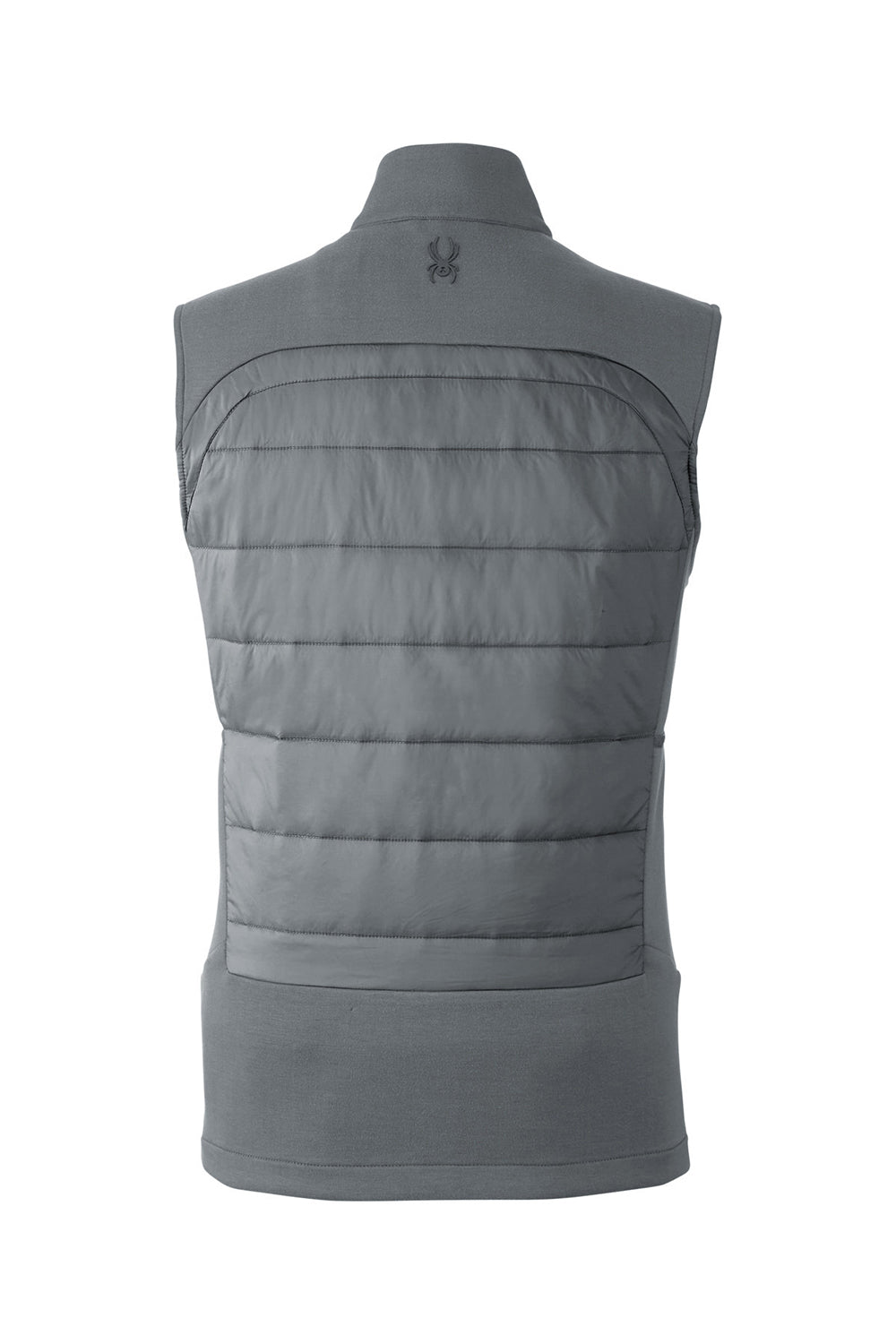 Spyder S17995 Mens Impact Full Zip Vest Polar Grey Flat Back