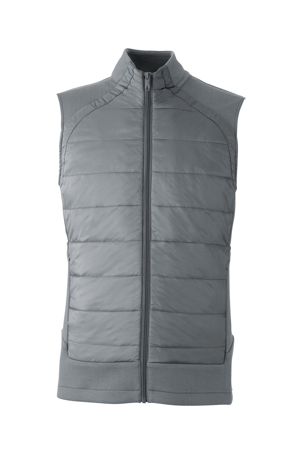 Spyder S17995 Mens Impact Full Zip Vest Polar Grey Flat Front