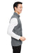 Spyder S17995 Mens Impact Full Zip Vest Polar Grey Model Side