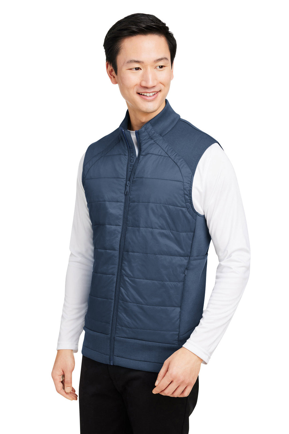 Spyder S17995 Mens Impact Full Zip Vest Frontier Blue Model 3q