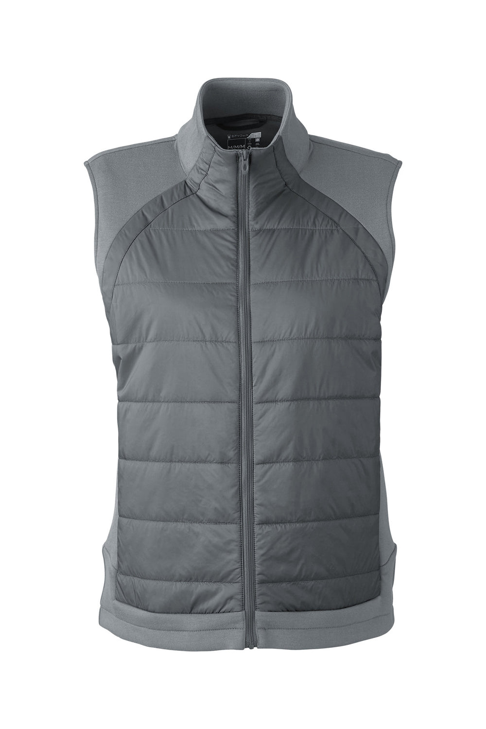 Spyder S17996 Womens Impact Full Zip Vest Polar Grey Flat Front