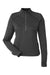 Spyder S17998 Womens Mission 1/4 Zip Sweatshirt w/ Pockets Black Flat Front