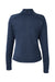 Spyder S17998 Womens Mission 1/4 Zip Sweatshirt w/ Pockets Frontier Blue Flat Back