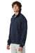 Champion S450 Mens Powerblend 1/4 Zip Sweatshirt Navy Blue Model 3q