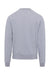 Champion S600 Mens Double Dry Eco Moisture Wicking Fleece Crewneck Sweatshirt Light Steel Grey Flat Back
