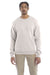 Champion S600 Mens Double Dry Eco Moisture Wicking Fleece Crewneck Sweatshirt Body Blush Pink Model Front