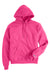 Champion S700 Mens Double Dry Eco Moisture Wicking Fleece Hooded Sweatshirt Hoodie w/ Pouch Pocket Wow Pink Flat Front