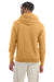 Champion S700 Mens Double Dry Eco Moisture Wicking Fleece Hooded Sweatshirt Hoodie w/ Pouch Pocket Gold Glint Model Back