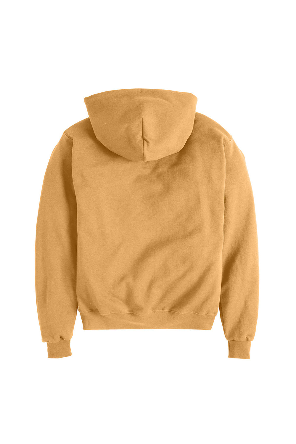 Champion S700 Mens Double Dry Eco Moisture Wicking Fleece Hooded Sweatshirt Hoodie w/ Pouch Pocket Gold Glint Flat Back
