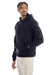 Champion S700 Mens Double Dry Eco Moisture Wicking Fleece Hooded Sweatshirt Hoodie w/ Pouch Pocket Navy Blue Model 3q