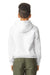 Gildan SF500B Youth Softstyle Hooded Sweatshirt Hoodie White Model Back