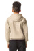 Gildan SF500B Youth Softstyle Hooded Sweatshirt Hoodie Sand Model Back