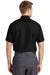Red Kap SP24/SP24LONG Mens Industrial Moisture Wicking Short Sleeve Button Down Shirt w/ Double Pockets Black Model Back