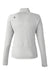 Swannies Golf SWF400L Womens Cora Full Zip Jacket Glacier Grey Flat Back