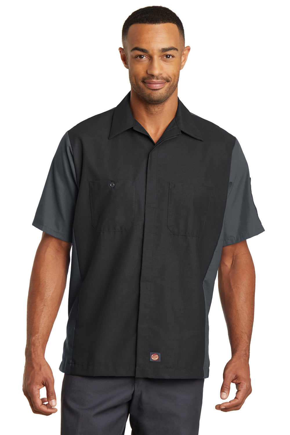 moisture wicking short sleeve dress shirts Performance Short-Sleeve Gironde Shirt White