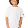 Champion Youth Short Sleeve Crewneck T-Shirt - White - NEW