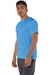Champion T425 Mens Short Sleeve Crewneck T-Shirt Light Blue Model 3q