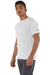 Champion T425 Mens Short Sleeve Crewneck T-Shirt Ash Grey Model 3q