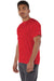 Champion T425 Mens Short Sleeve Crewneck T-Shirt Red Model 3q