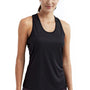 TriDri Womens Venus Knot Back Moisture Wicking Tank Top - Black