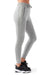 TriDri TD055 Womens Maria Fitted Jogger Sweatpants w/ Pockets Heather Grey Model Side