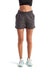 TriDri TD062 Womens Maria Jogger Shorts w/ Pockets Charcoal Grey Model Front