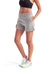 TriDri TD062 Womens Maria Jogger Shorts w/ Pockets Heather Grey Model 3q