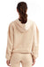 TriDri TD085 Womens Maria Cropped Hooded Sweatshirt Hoodie Nude Model Back