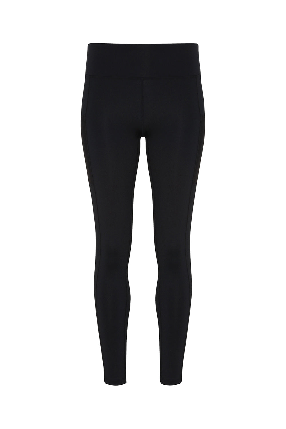 TriDri TD304 Womens Danica Leggings w/ Pockets Black Flat Front