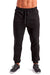 TriDri TD449 Mens Moisture Wicking Jogger Sweatpants w/ Pockets Black Model Front