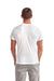 TriDri TD501 Mens Moisture Wicking Short Sleeve Crewneck T-Shirt White Model Back