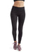 TriDri TD531 Womens Performance Leggings w/ Pockets Black Model Front