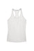Team 365 TT11WRC Womens Zone Performance Moisture Wicking Tank Top Silver Grey Flat Front