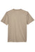 Team 365 TT11Y Youth Zone Performance Moisture Wicking Short Sleeve Crewneck T-Shirt Desert Khaki Brown Flat Back